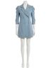 Emily McCarthy Blue Bradshaw Dress in Blue Size S - photo 1