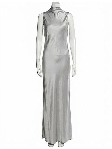 Acler Fleeden Maxi Dress in Dove (view 1)