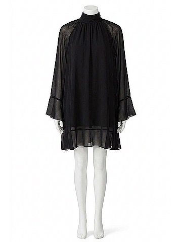 Sanctuary Soulmate Mini Dress in Black (view 1)