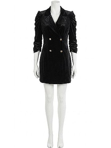 Emily McCarthy Bradshaw Blazer Dress in Silent Night (view 1)