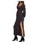 Chaser Solid Black Smocked Long Dress in Phantom Size S - photo 5