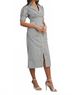 Mable Stripes Blue Bianca Dress in Blue Stripe Size L - photo 3