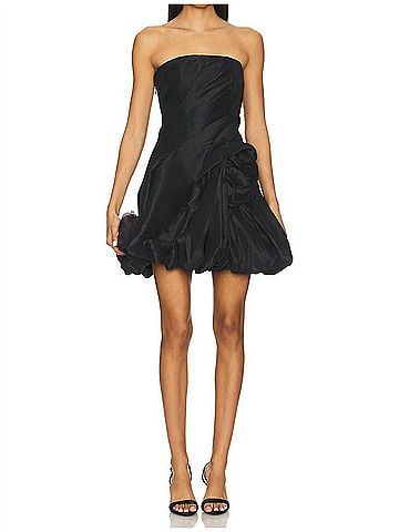 Acler Hawford Mini Dress in Black (view 2)