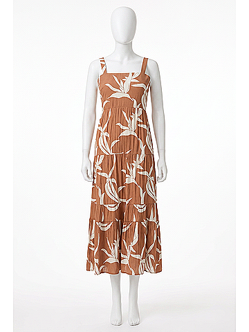 Sanctuary Watching Sunset Tiered Midi Dress in First Bloom (view 1)