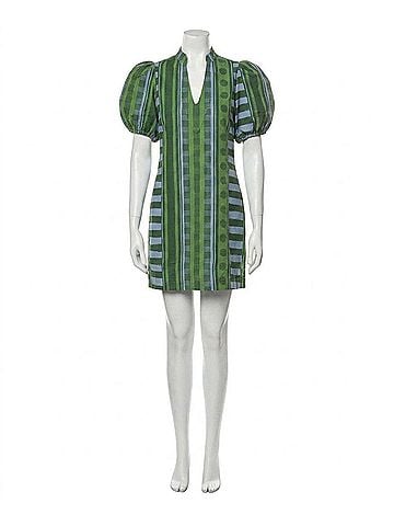 Emily McCarthy Hampton Mini Dress in Forest Jubilee (view 1)