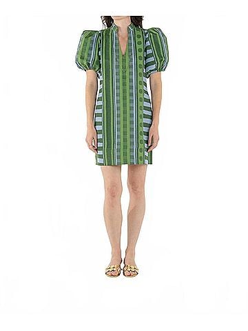 Emily McCarthy Hampton Mini Dress in Forest Jubilee (view 2)