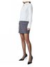 Endless Rose Solid White Val Collared Dress in White Size XS - photo 3