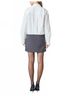 Endless Rose Solid White Val Collared Dress in White Size S - photo 4
