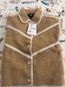 Ugg 70% Recycled Polyester 30% Polyester 100% Cotton Brown Jacket Size L - photo 6