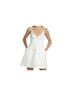 Brandon Maxwell 100% Silk White Cocktail Dress Size 10 - photo 2