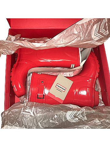 Hunter Original Short Gloss Rain Boots (view 2)