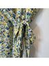 Altar'd State 100% Polyester Floral Yellow Blue Casual Dress Size L - photo 9