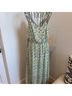 Altar'd State 100% Polyester Floral Yellow Blue Casual Dress Size L - photo 6