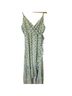 Altar'd State 100% Polyester Floral Yellow Blue Casual Dress Size L - photo 1