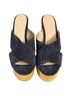 Veronica Beard 100% Suede Floral Solid Brown Blue Mule/Clog Size 9 1/2 - photo 10