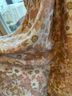 Storia 100% Polyester Floral Pink Brown Orange Casual Dress Size S - photo 4