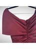 Katie May 100% Polyester Solid Red Cocktail Dress Size S - photo 8