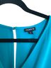 Torrid 100% Polyester Teal Casual Dress Size 0X - photo 3