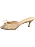 Larroudé Floral Tan Mule/Clog Size 11 - photo 11