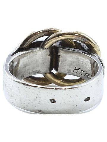 Hermès HERMES Hermes Des Aneau Ring SV925 750 - Silver Women's (view 2)