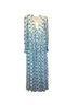 Rococo Sand Print Blue White Casual Dress Size S - photo 2