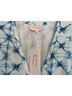 Rococo Sand Print Blue White Casual Dress Size S - photo 5