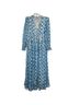 Rococo Sand Print Blue White Casual Dress Size S - photo 10