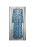 Rococo Sand Print Blue White Casual Dress Size S - photo 9