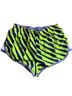 Nike Stripes Purple Green Athletic Shorts Size XS - photo 1