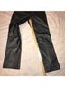 Cache 100% Leather Gray Leather Pants Size 2 - photo 4