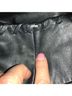 Cache 100% Leather Gray Leather Pants Size 2 - photo 7