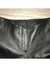 Cache 100% Leather Gray Leather Pants Size 2 - photo 6
