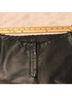 Cache 100% Leather Gray Leather Pants Size 2 - photo 8