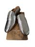 Free People 100% Leather Silver Mule/Clog Size EU 40 - photo 1