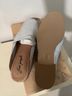 Free People 100% Leather Silver Mule/Clog Size EU 40 - photo 4