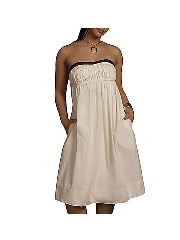 Maeve by Anthropologie Maeve pintuck  Casual Dress (view 1)