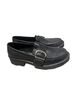 Born 100% Leather Solid Black Flats Size 8 1/2 - photo 7