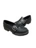 Born 100% Leather Solid Black Flats Size 8 1/2 - photo 4