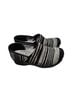 Dansko 100% Vegan Leather Stripes Gray Black Mule/Clog Size EU 38 - photo 2