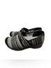 Dansko 100% Vegan Leather Stripes Gray Black Mule/Clog Size EU 38 - photo 4