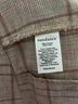 Sundance Plaid Tan Brown Linen Pants Size 6 - photo 5