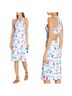Flagpole Print Blue White Casual Dress Size M - photo 1