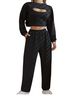 Shein Solid Black Casual Pants Size M - photo 1