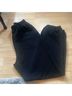 Shein Solid Black Casual Pants Size M - photo 6