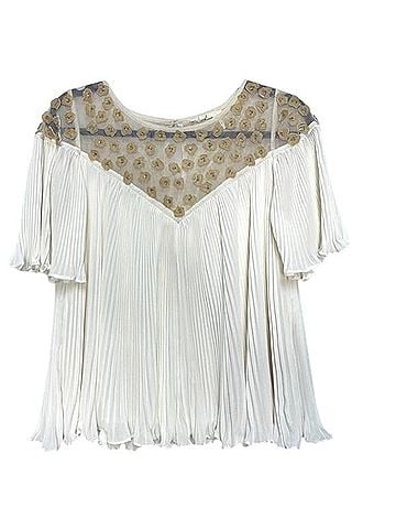 Floreat Short Sleeve Blouse (view 1)