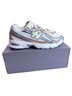 New Balance Solid White Gold Silver Blue Sneakers Size 10 1/2 - photo 1