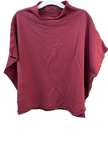 Frank & Eileen Fleece. Capelet Short Sleeve Blouse (view 1)