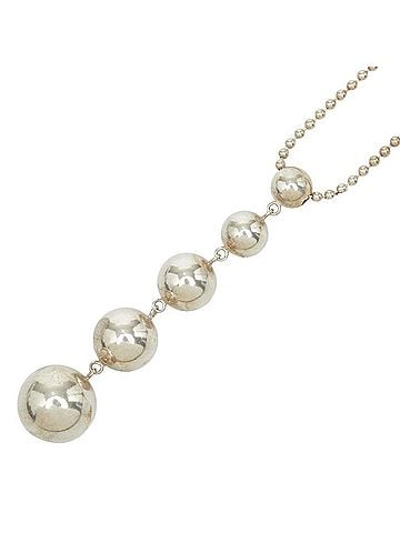 Tiffany & Co. Tiffany & Co. Hardware Ball Necklace, SV925 Silver, Women's. (view 1)