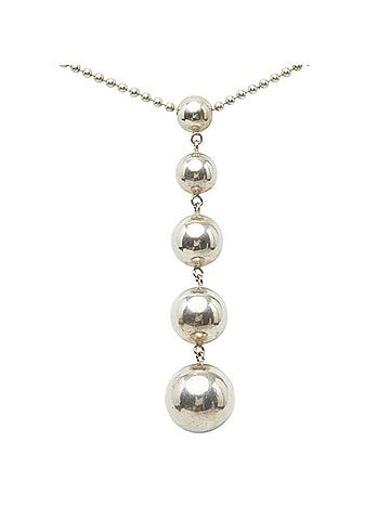 Tiffany & Co. Tiffany & Co. Hardware Ball Necklace, SV925 Silver, Women's. (view 2)