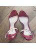 Schutz 100% Nylon Red Heels Size 7 - photo 11